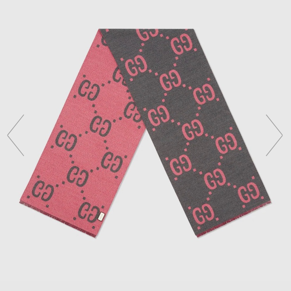 Gucci GG Wool Scarf